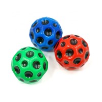 Factory price 7cm PU foam high resilience stress ball bounce moon ball