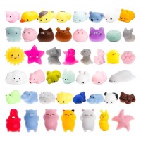 Mini Change Color Squishy Cute Cat Antistress Ball Squeeze Rising Soft Sticky Stress Relief Funny Gift Toys for kids