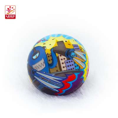 high quality full printing pu stress bounce ball antistress ball pu foam ball